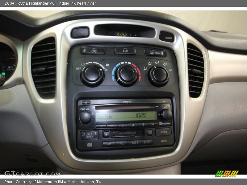 Indigo Ink Pearl / Ash 2004 Toyota Highlander V6
