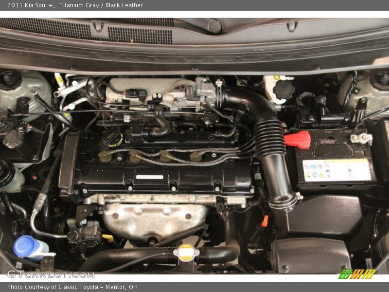 Titanium Gray / Black Leather 2011 Kia Soul +