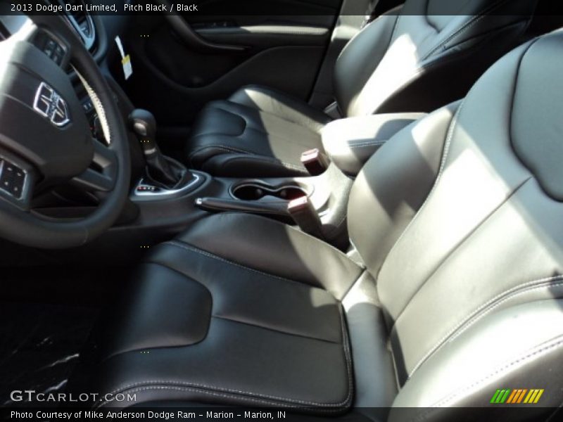 Pitch Black / Black 2013 Dodge Dart Limited