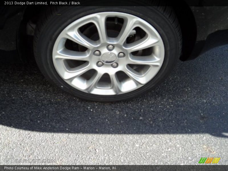 Pitch Black / Black 2013 Dodge Dart Limited