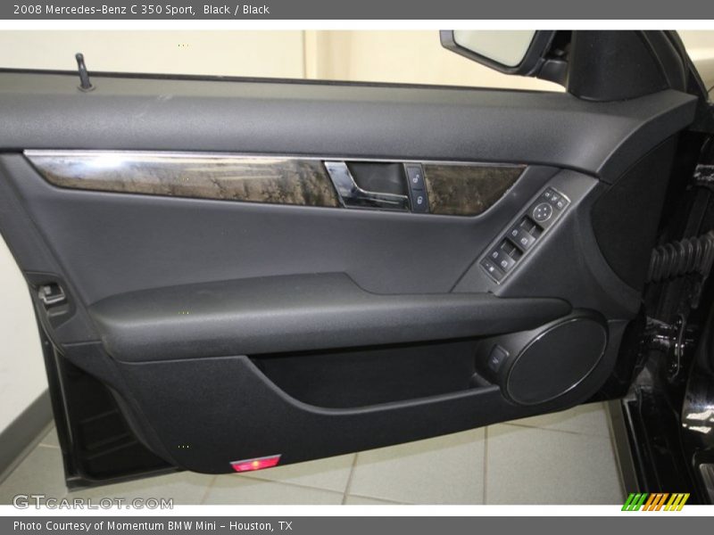 Black / Black 2008 Mercedes-Benz C 350 Sport
