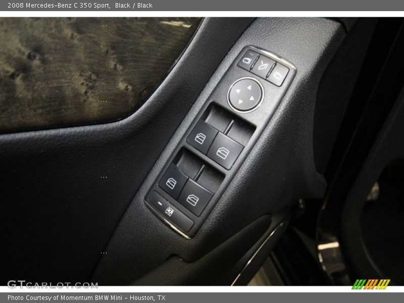 Black / Black 2008 Mercedes-Benz C 350 Sport