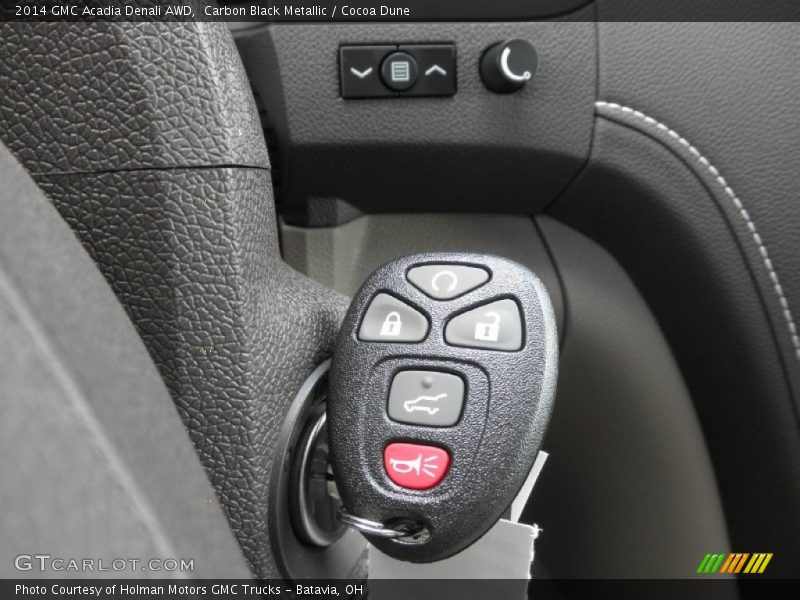Keys of 2014 Acadia Denali AWD