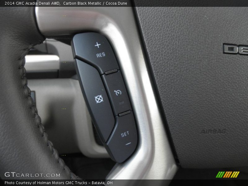 Controls of 2014 Acadia Denali AWD