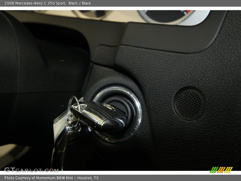 Black / Black 2008 Mercedes-Benz C 350 Sport