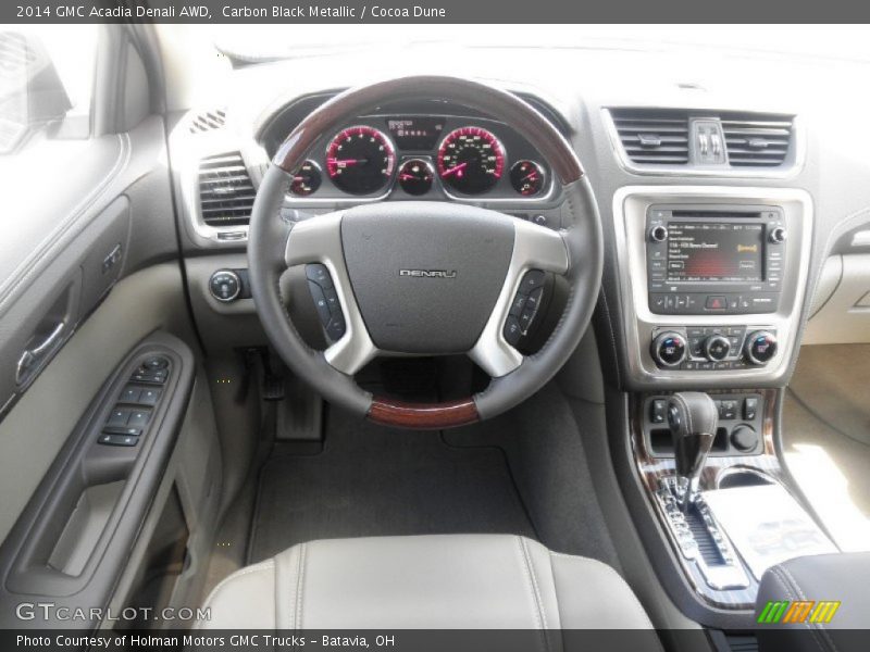Dashboard of 2014 Acadia Denali AWD