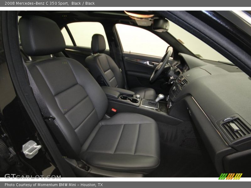 Black / Black 2008 Mercedes-Benz C 350 Sport