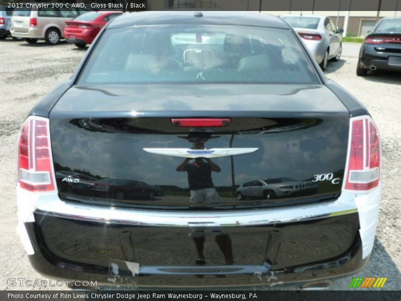 Gloss Black / Black 2013 Chrysler 300 C AWD
