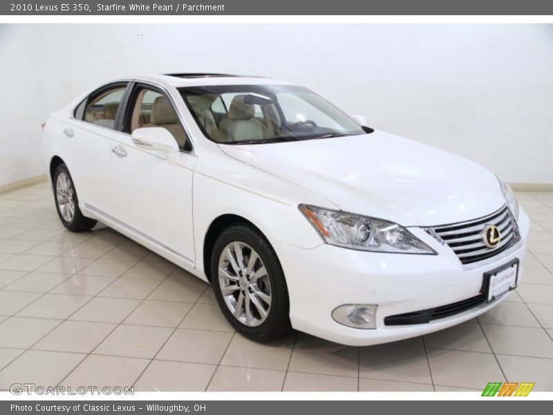 Starfire White Pearl / Parchment 2010 Lexus ES 350