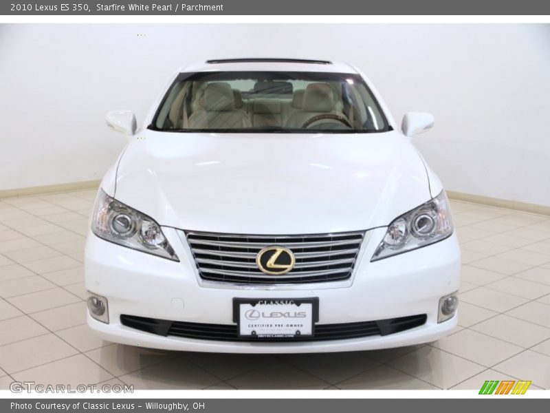 Starfire White Pearl / Parchment 2010 Lexus ES 350