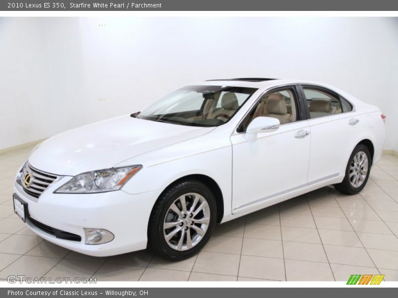 Starfire White Pearl / Parchment 2010 Lexus ES 350