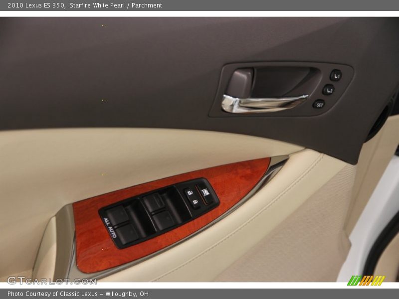 Starfire White Pearl / Parchment 2010 Lexus ES 350