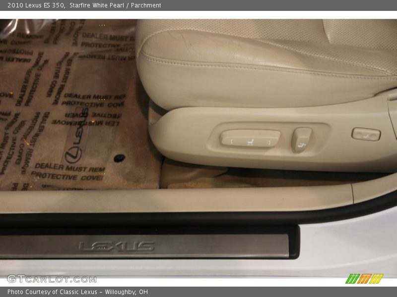 Starfire White Pearl / Parchment 2010 Lexus ES 350