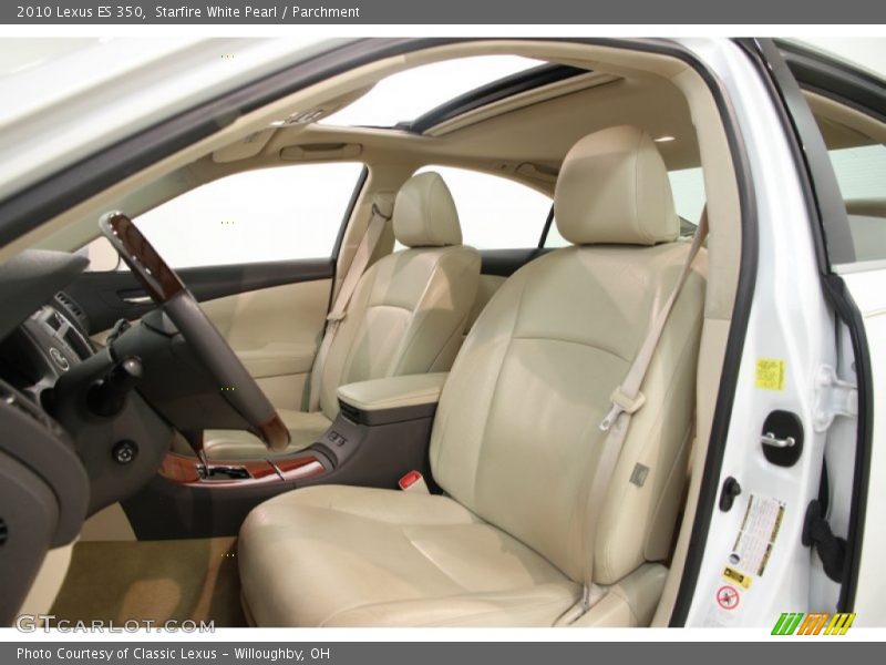 Starfire White Pearl / Parchment 2010 Lexus ES 350