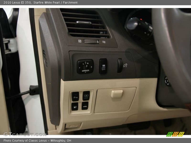 Starfire White Pearl / Parchment 2010 Lexus ES 350