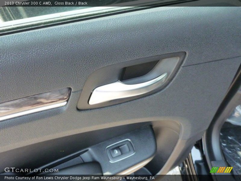 Gloss Black / Black 2013 Chrysler 300 C AWD