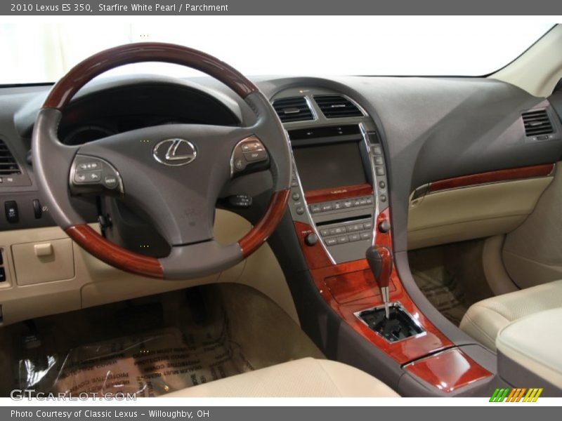 Starfire White Pearl / Parchment 2010 Lexus ES 350