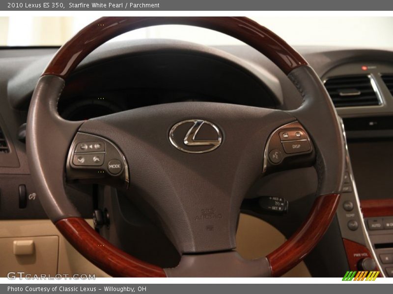 Starfire White Pearl / Parchment 2010 Lexus ES 350