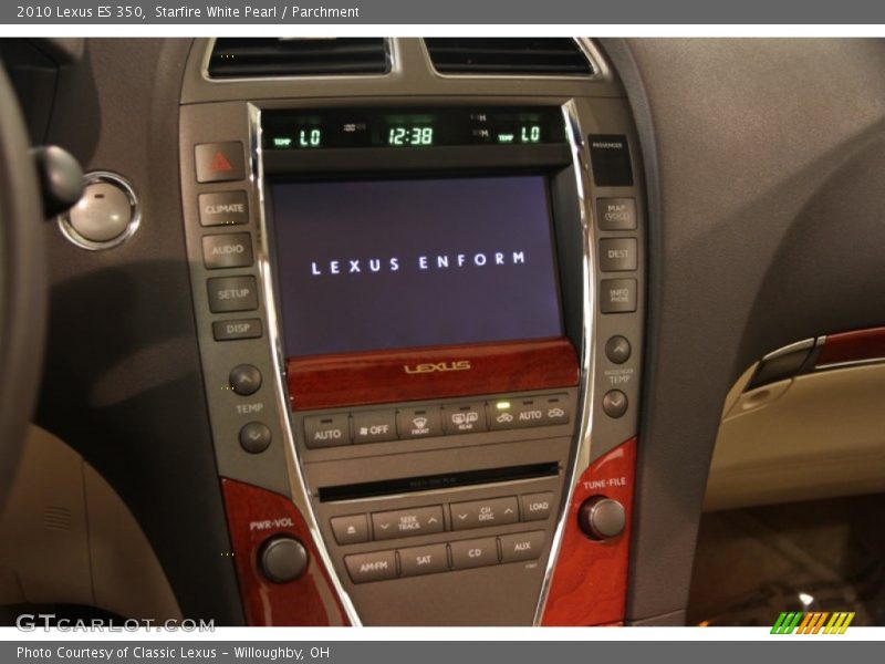 Starfire White Pearl / Parchment 2010 Lexus ES 350