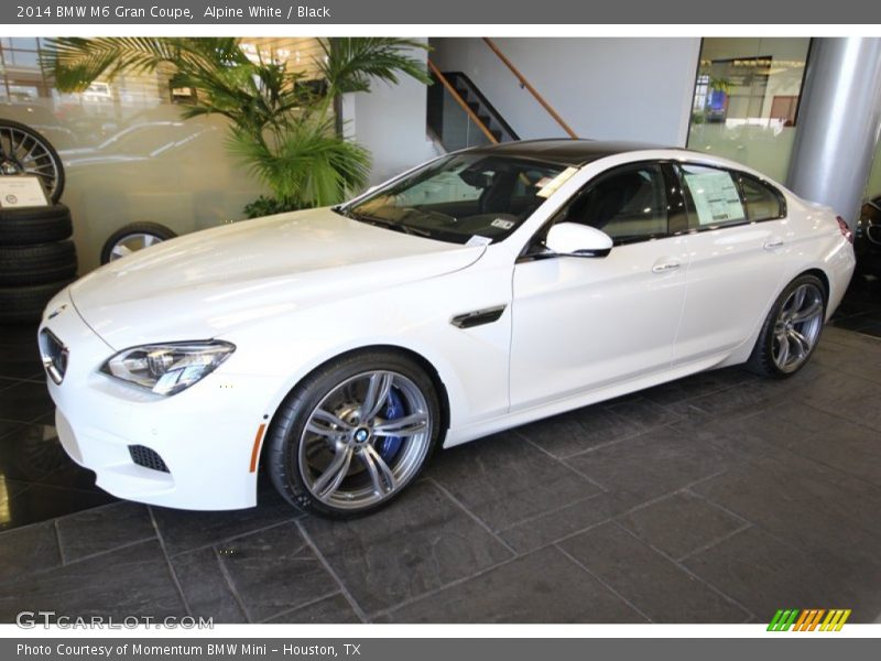  2014 M6 Gran Coupe Alpine White