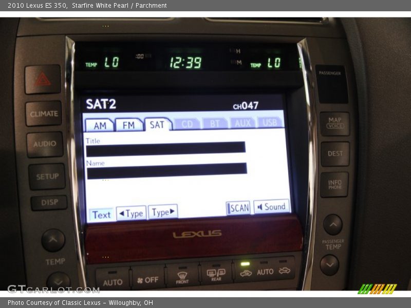 Starfire White Pearl / Parchment 2010 Lexus ES 350