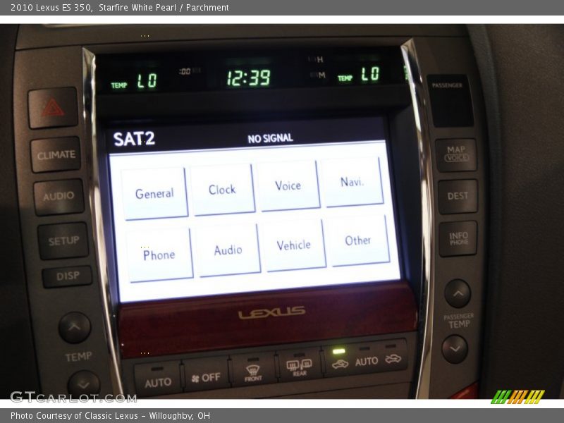 Starfire White Pearl / Parchment 2010 Lexus ES 350