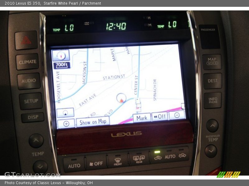 Starfire White Pearl / Parchment 2010 Lexus ES 350