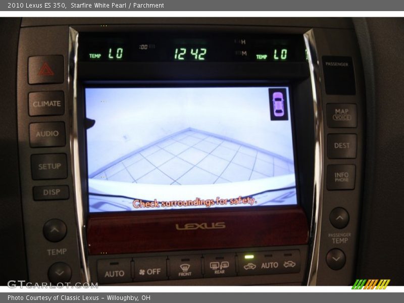 Starfire White Pearl / Parchment 2010 Lexus ES 350