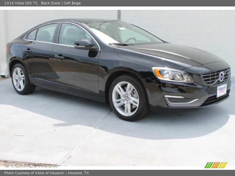 Black Stone / Soft Beige 2014 Volvo S60 T5