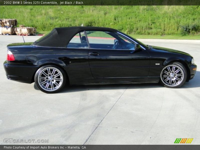 Jet Black / Black 2002 BMW 3 Series 325i Convertible