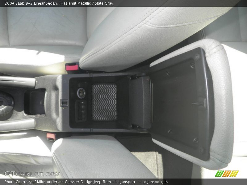 Hazlenut Metallic / Slate Gray 2004 Saab 9-3 Linear Sedan