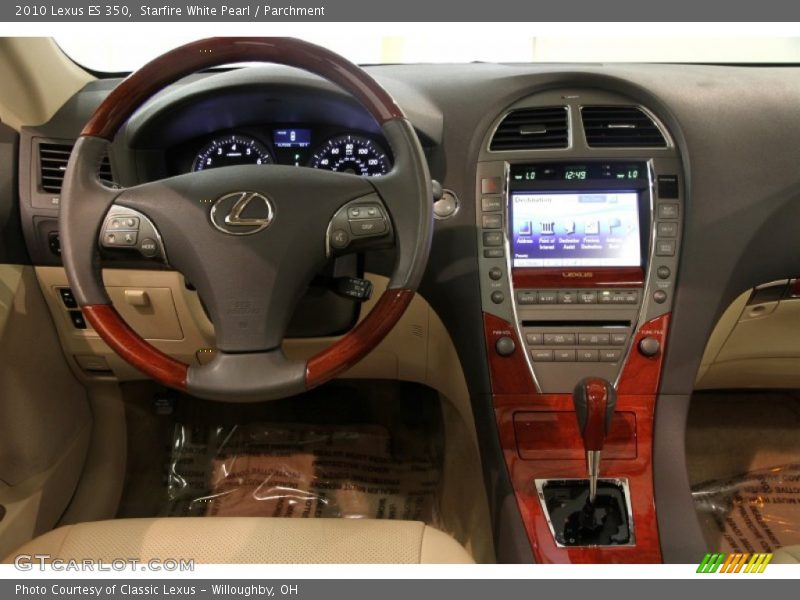 Starfire White Pearl / Parchment 2010 Lexus ES 350
