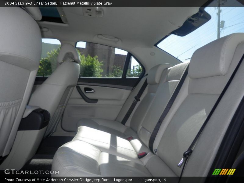 Hazlenut Metallic / Slate Gray 2004 Saab 9-3 Linear Sedan