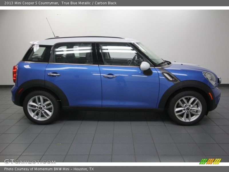 True Blue Metallic / Carbon Black 2013 Mini Cooper S Countryman