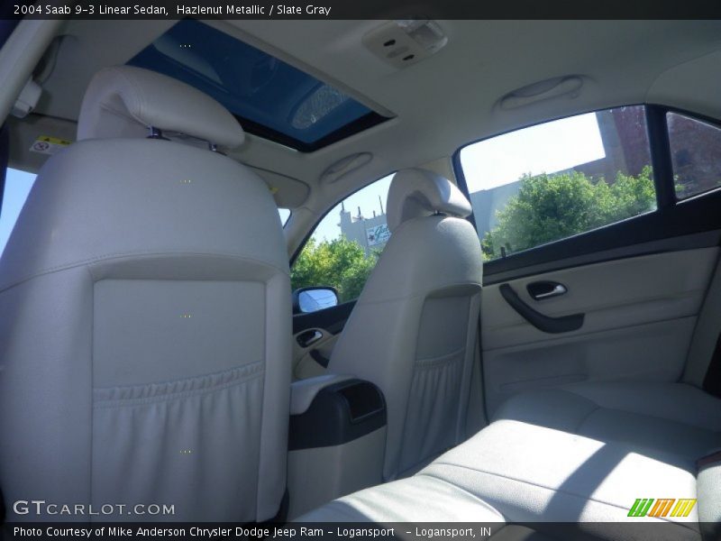 Hazlenut Metallic / Slate Gray 2004 Saab 9-3 Linear Sedan