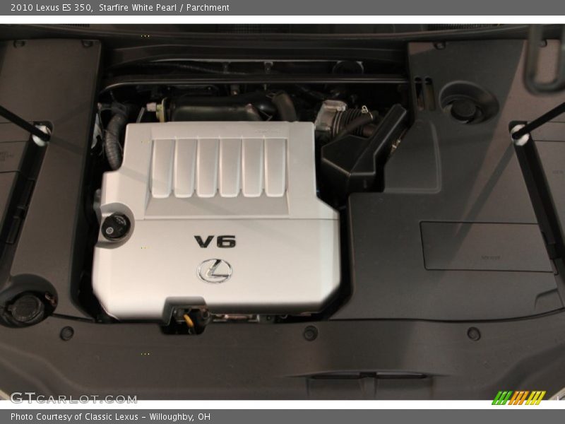 Starfire White Pearl / Parchment 2010 Lexus ES 350