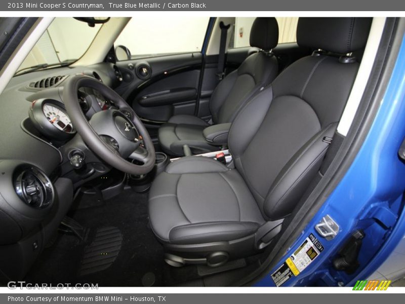 True Blue Metallic / Carbon Black 2013 Mini Cooper S Countryman