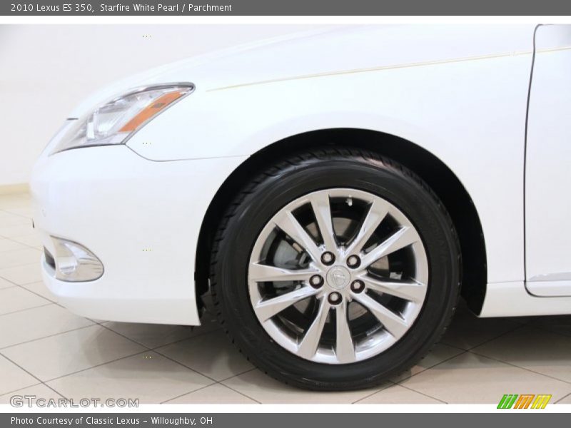 Starfire White Pearl / Parchment 2010 Lexus ES 350