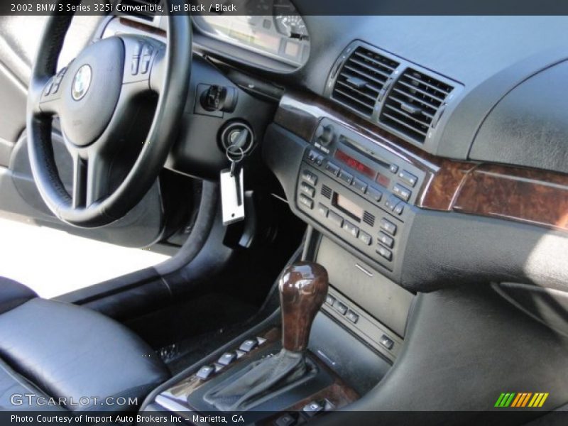 Jet Black / Black 2002 BMW 3 Series 325i Convertible
