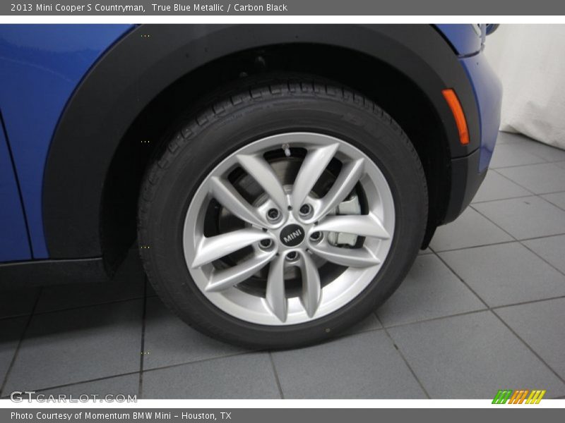 True Blue Metallic / Carbon Black 2013 Mini Cooper S Countryman