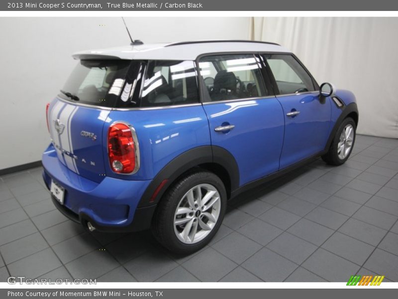 True Blue Metallic / Carbon Black 2013 Mini Cooper S Countryman