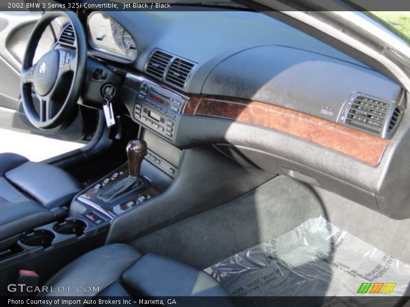 Jet Black / Black 2002 BMW 3 Series 325i Convertible