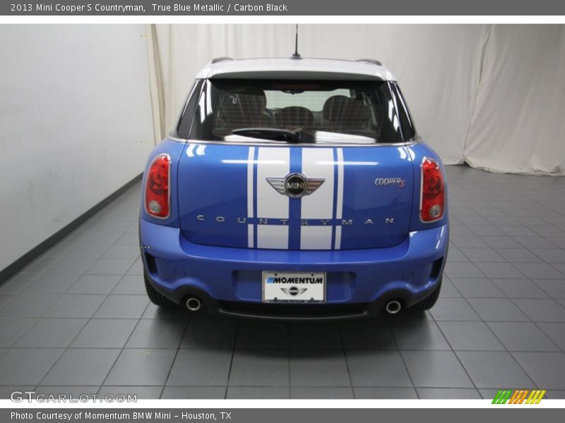 True Blue Metallic / Carbon Black 2013 Mini Cooper S Countryman