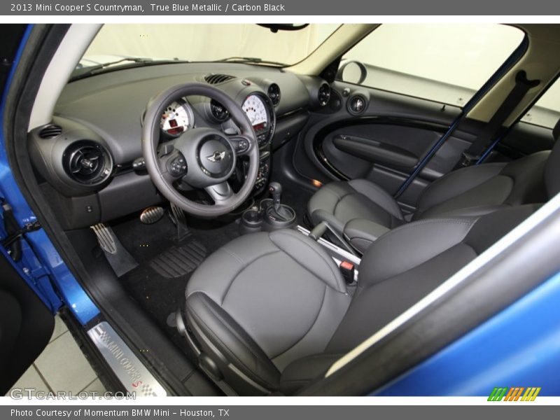True Blue Metallic / Carbon Black 2013 Mini Cooper S Countryman