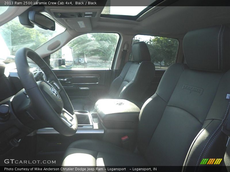 Black / Black 2013 Ram 2500 Laramie Crew Cab 4x4