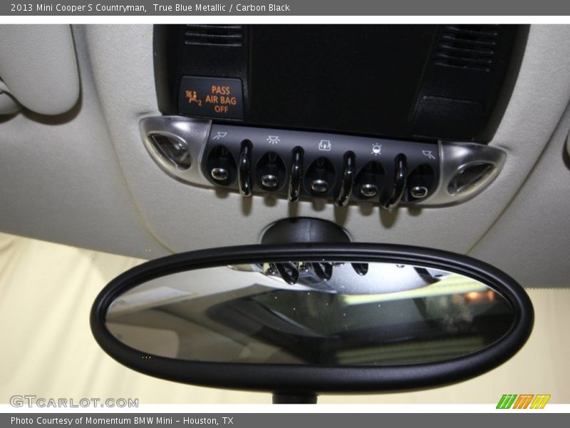 True Blue Metallic / Carbon Black 2013 Mini Cooper S Countryman