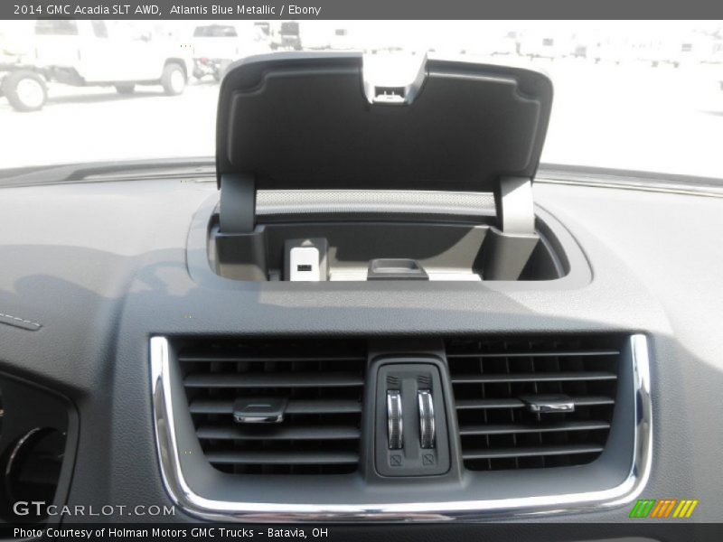 Atlantis Blue Metallic / Ebony 2014 GMC Acadia SLT AWD