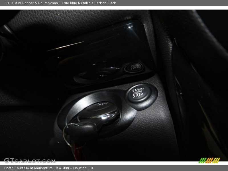 True Blue Metallic / Carbon Black 2013 Mini Cooper S Countryman