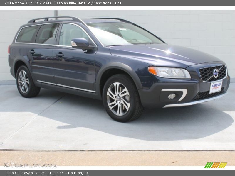 Caspian Blue Metallic / Sandstone Beige 2014 Volvo XC70 3.2 AWD
