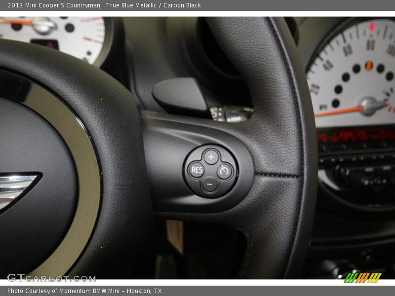 True Blue Metallic / Carbon Black 2013 Mini Cooper S Countryman